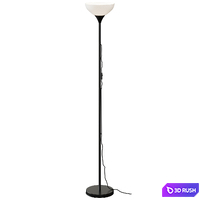 NOT NUT Floor lamp, black 3D Model Corona
