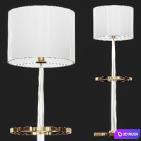 Foter Glass Cylinder Floor Lamp 3D Model Corona