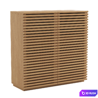 Tulma Shoe Storage System 3D Model Vray, Corona
