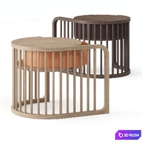 Pianca palu nightstand 3D Model Corona