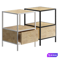 Trappedal Jysk | Nightstand 3D Model Corona