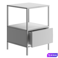 Trappedal Jysk | Nightstand 3D Model Corona