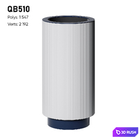 Waste bins QUINBIN from mmcité 3D Model Corona