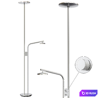 Isjakt Floor lamp 3D Model Vray