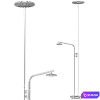 Isjakt Floor lamp 3D Model Vray