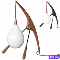 Beloved French Lighting Atelier 3D Model Vray, Corona