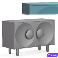 Bardot sideboard 3D Model Corona