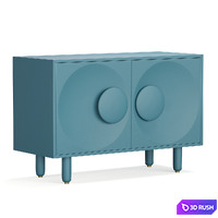 Bardot sideboard 3D Model Corona