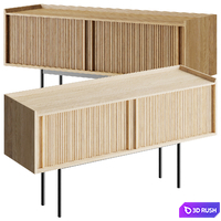 SIPARIO | Cabinet for living room 3D Model Corona