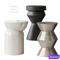 Fraulino Peono Calendes table La Redoute 3D Model Vray, Corona