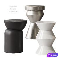 Fraulino Peono Calendes table La Redoute 3D Model Vray, Corona
