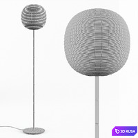 Lantern floor lamp by Newworks 3D Model Corona