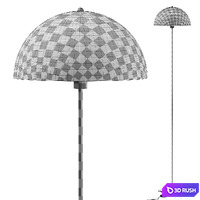 La Redoute Capi Floor Lamp 3D Model Vray, Corona
