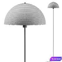 La Redoute Capi Floor Lamp 3D Model Vray, Corona