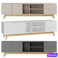 TV cabinets Imin-2 and Imin-5 3D Model Corona