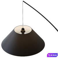 Junco Floor lamp By Lighthouse Lighting 3D Model Vray, Corona