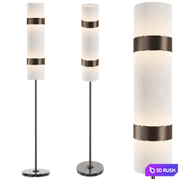 Black Rooster Decor - Diwan Floor Lamp 3D Model Vray, Corona