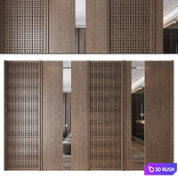 Wall panels | set 299 3D Model Corona