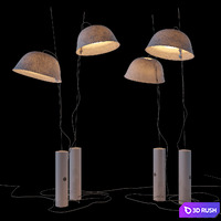 Molo Capello table lamp 3D Model Corona