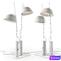 Molo Capello table lamp 3D Model Corona