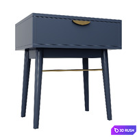 PENELOPE bedside table/ MAISONS DU MONDE 3D Model Corona