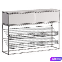 Shoe rack MEBELSON Craft 2 3D Model Corona