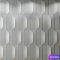Wall panel 3D Model Corona