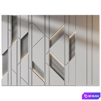 Wall panels | 252 3D Model Vray