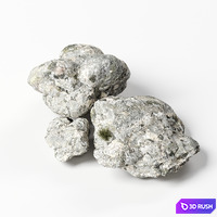 Landscape stones Rock Pack 9 3D Model Corona