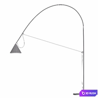 Floor lamp Scenery of Light diameter 19 3D Model Corona