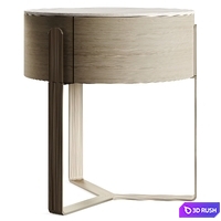 Capital Collection AUREA Bedside Table 3D Model Vray, Corona