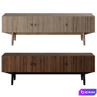 TV stand Chelsea from Puzzlemebel 3D Model Corona