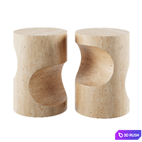 Lati coffee table from Aprils form 3D Model Vray, Corona