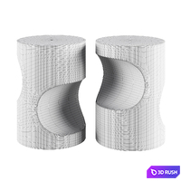 Lati coffee table from Aprils form 3D Model Vray, Corona