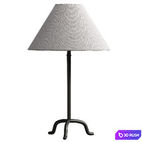 Lampe De Bureau Base Trepied 3D Model Corona