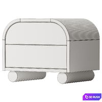 Muse Bedside Table 3D Model Corona