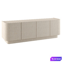 Solstice Media Console 3D Model Vray, Corona