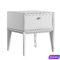 Bedside table Tie with one drawer by DANTONE HOME 3D Model Corona