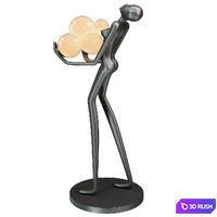 Lampatron Floor lamp ANGEL (Corona_2016) 3D Model Vray, Corona
