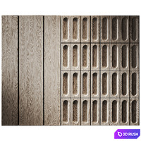 Art Wall 86 3D Model Corona