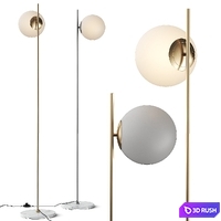 Cantona Decorative Nova Luce Floor Lamp 3D Model Vray, Corona