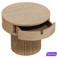 La Redoute bedside table Tamita 3D Model Corona