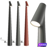 Africa Floor Lamp 3D Model Vray, Corona