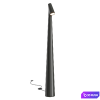 Africa Floor Lamp 3D Model Vray, Corona