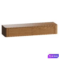 Ellington Nelle Wall Hanging Console West Elm 3D Model Vray, Corona