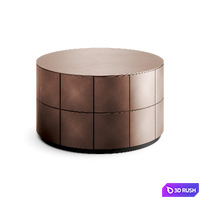 De Castelli Pandora Bedside Tables 3D Model Vray, Corona