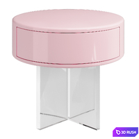 Cloud nightstand by Circu 3D Model Corona