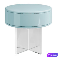 Cloud nightstand by Circu 3D Model Corona