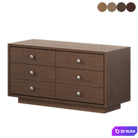 Dresser Davis L by Porublev 3D Model Corona