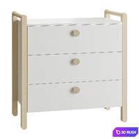 Chest of drawers Ruffy 3D Model Corona